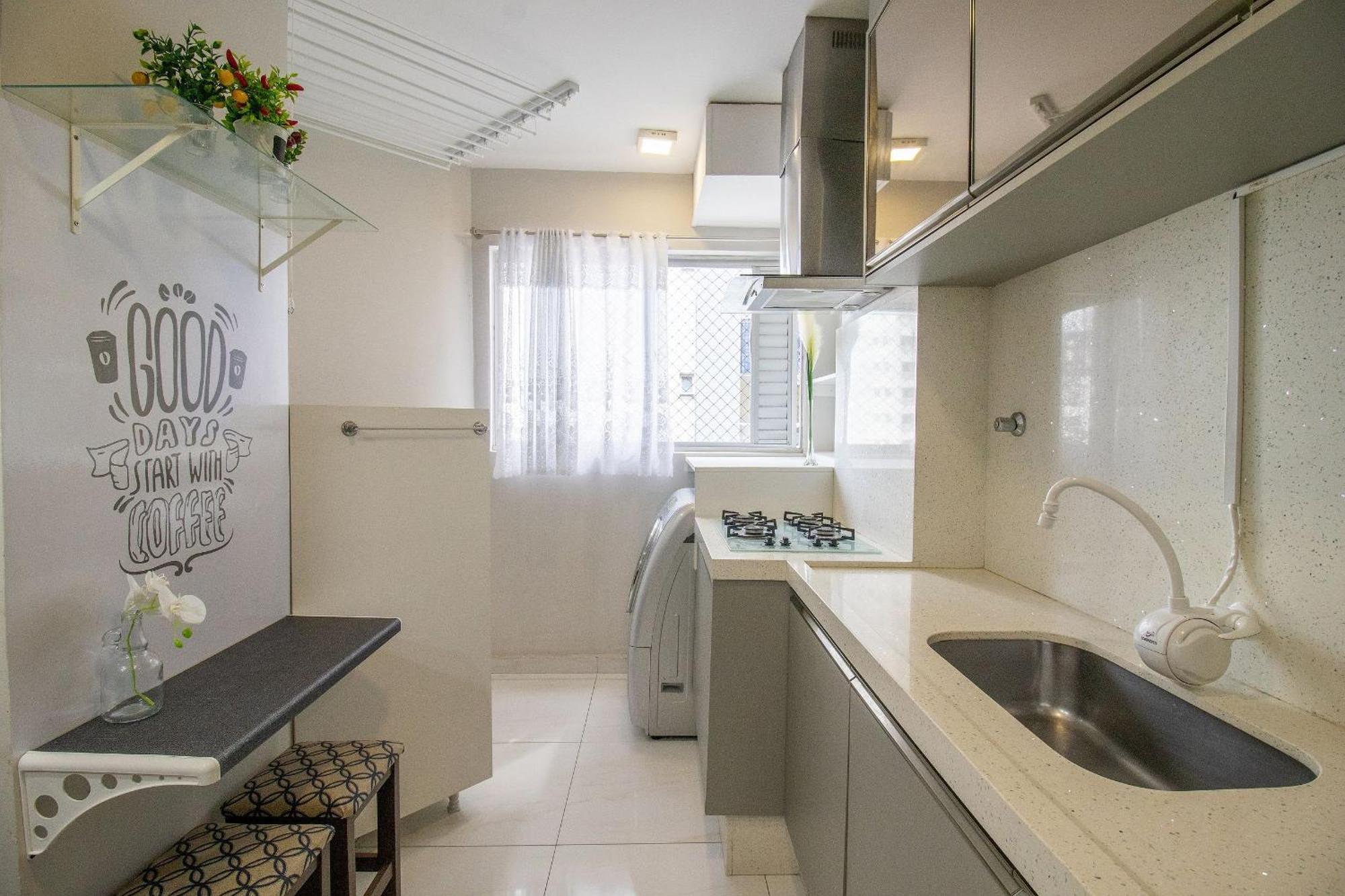Las165 - Av. Central, Climatizado, Conforto, Wi-fi Apartment *