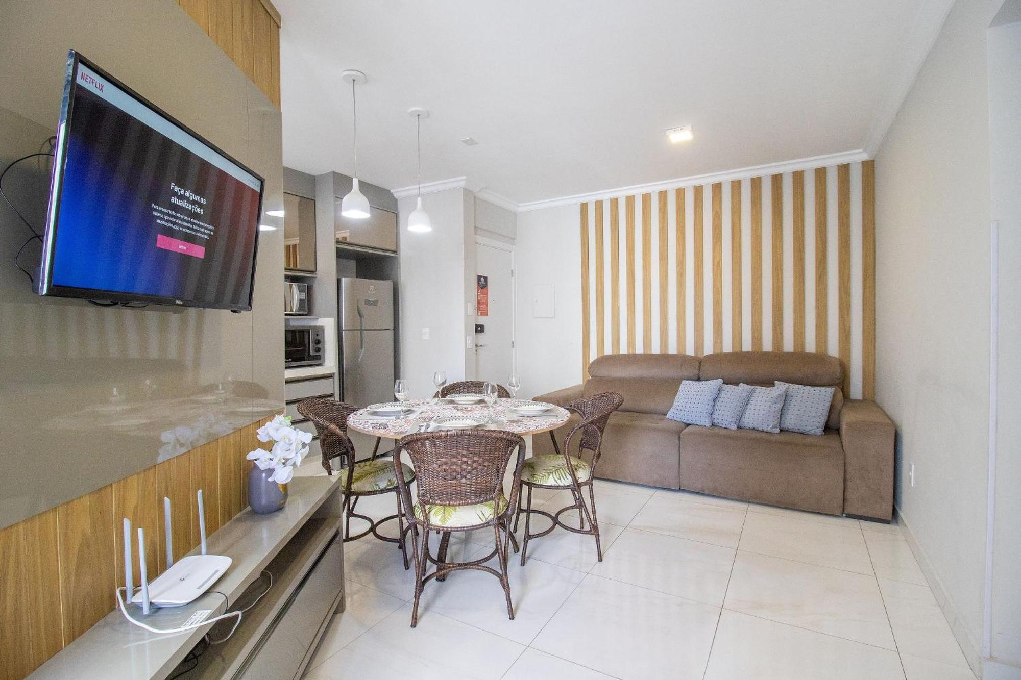 Apartment Las165 - Av. Central, Climatizado, Conforto, Wi-fi